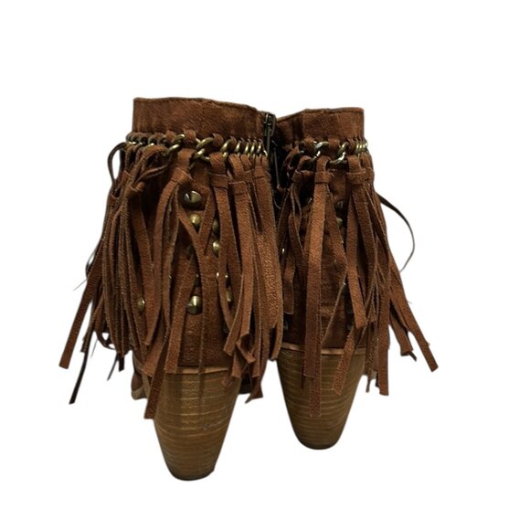 Not Rated Ankle Boots Brown Size 10 - Picture 7 of 10